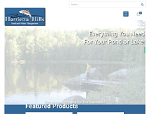 Tablet Screenshot of harriettahills.com